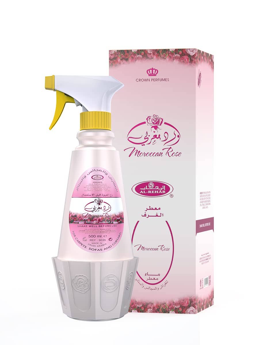 Al Rehab Moroccan Rose Room Freshener 500 ml