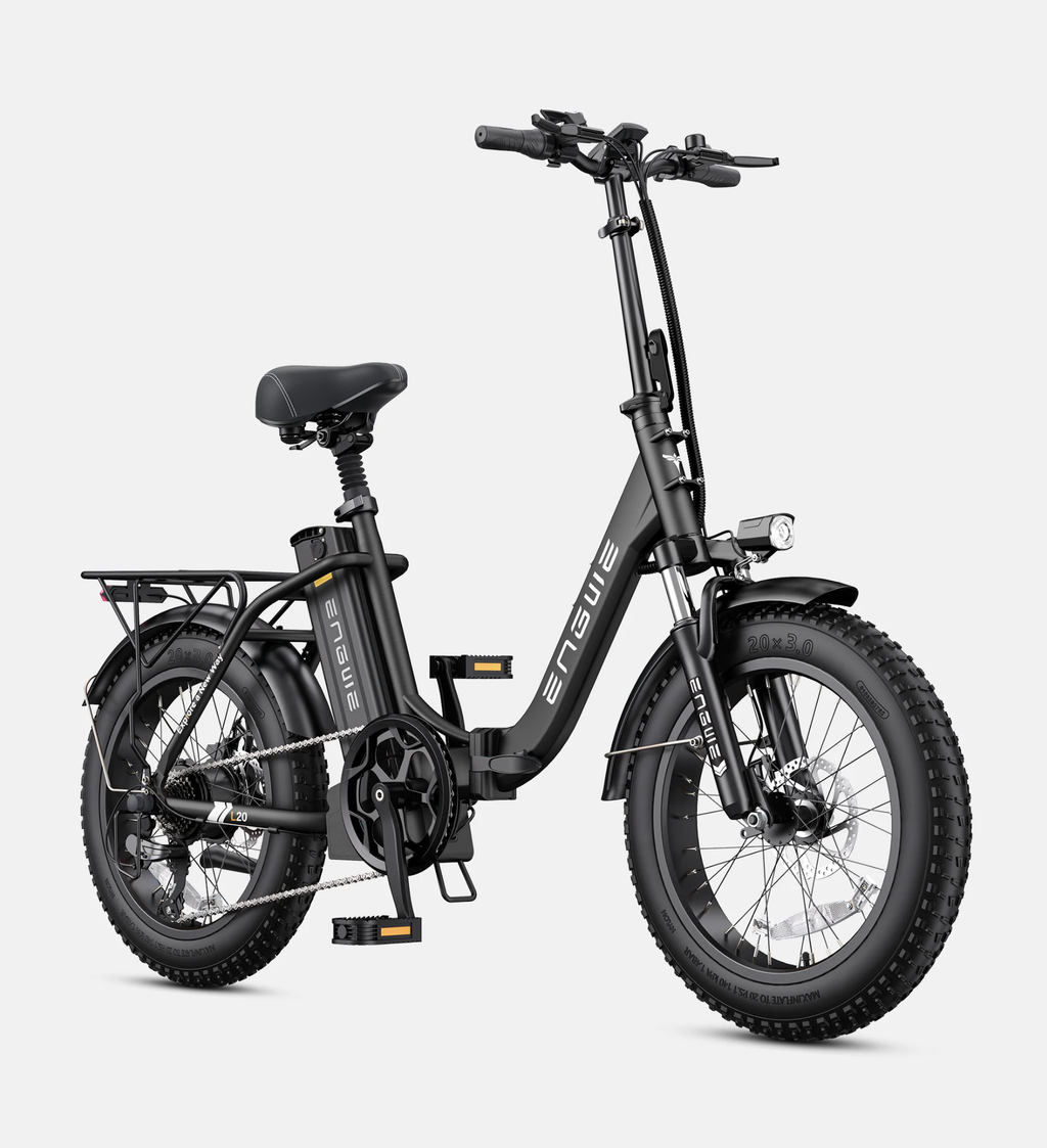 ENGWE L20 2.0 750W 75N.m 80 Miles Step-Thru Utility E-bike: Green