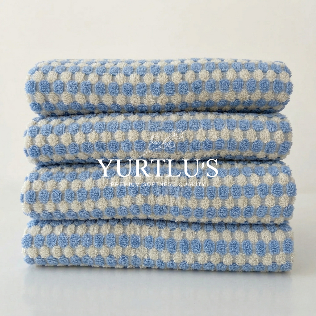 Bath Towel 36x 70, Beach Towel, Soft Thick Towel, Bathroom Bath Towel 36x 70, Beach Towel, Soft Thick Towel, Organic, Bathroom Bubble - Ice Blue