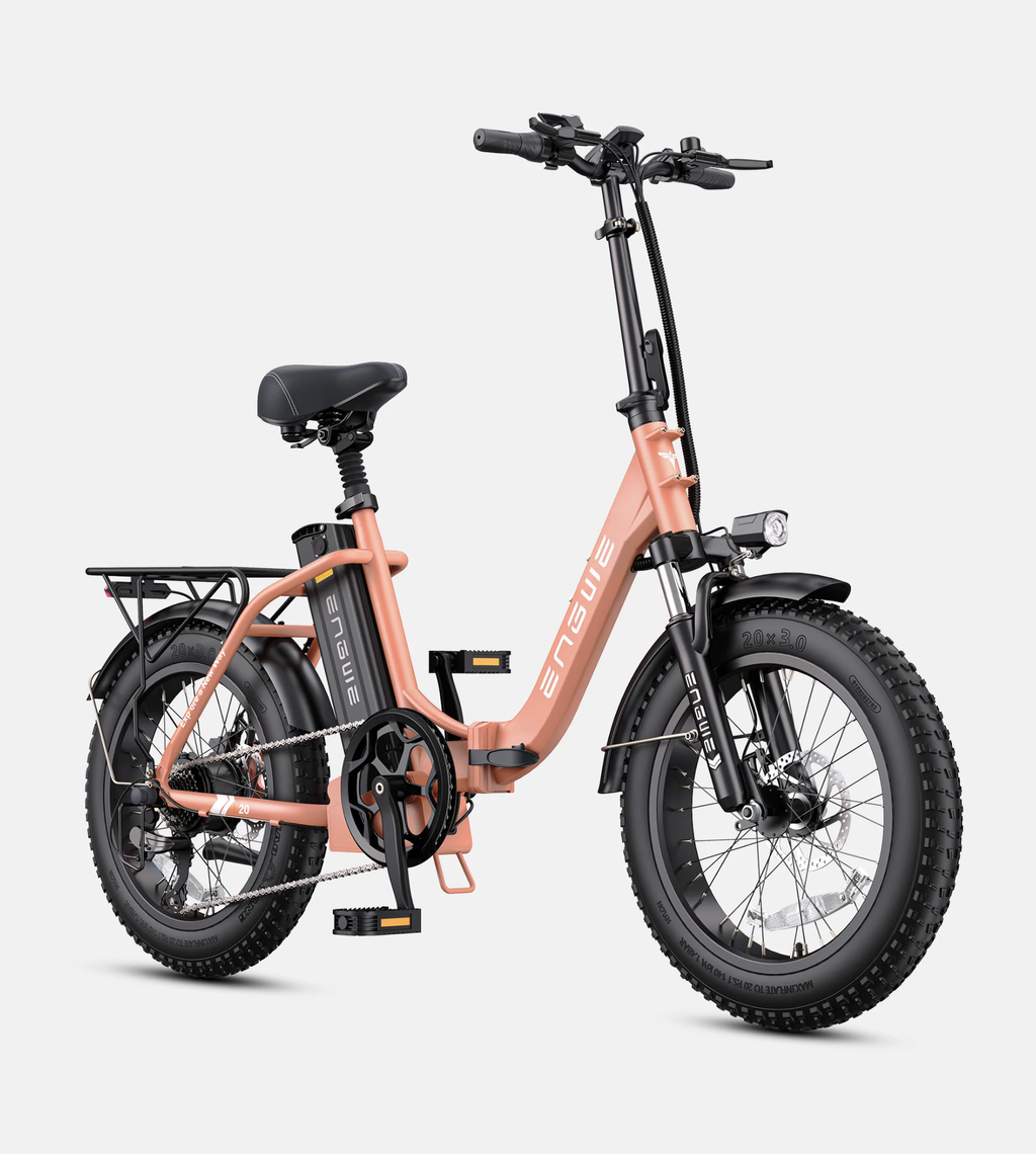 ENGWE L20 2.0 750W 75N.m 80 Miles Step-Thru Utility E-bike: Green