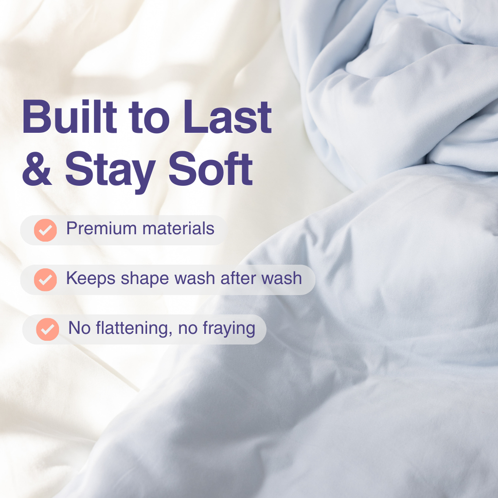 Temperature Control Dual-Layer Comforter: Ivory / Twin/Twin XL