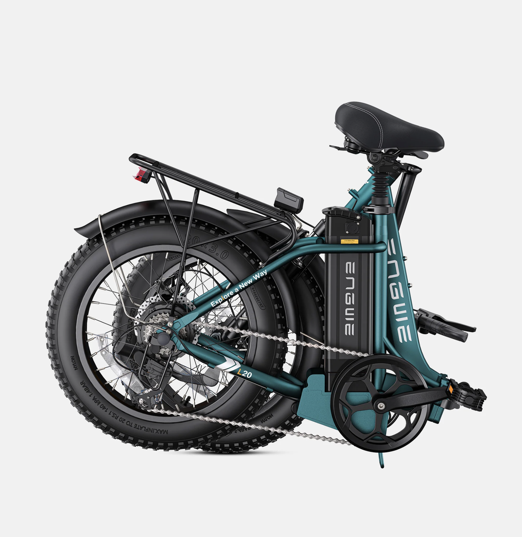 ENGWE L20 2.0 750W 75N.m 80 Miles Step-Thru Utility E-bike: Green