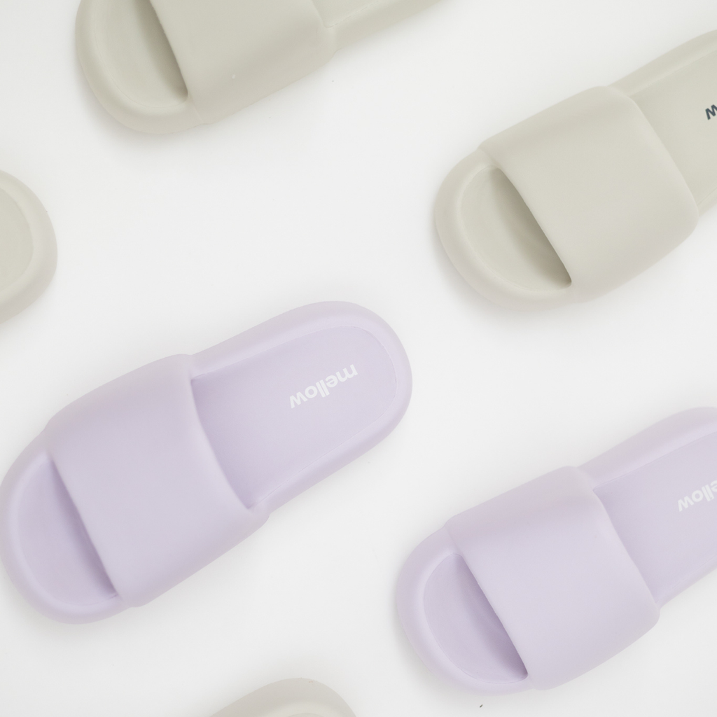 MellowSoft™ Cloud Slides: Lilac / XL(W9–10 / M8–9)