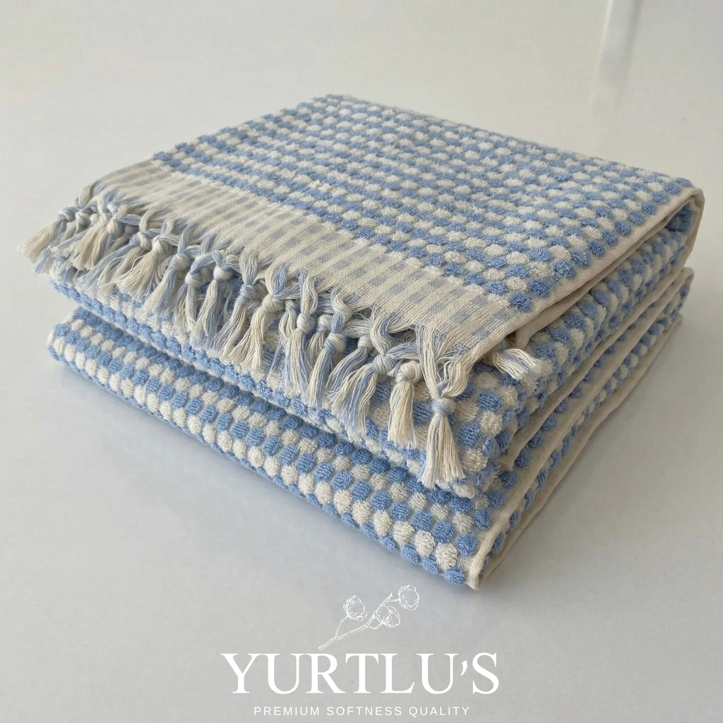 Bath Towel 36x 70, Beach Towel, Soft Thick Towel, Bathroom Bath Towel 36x 70, Beach Towel, Soft Thick Towel, Organic, Bathroom Bubble - Ice Blue