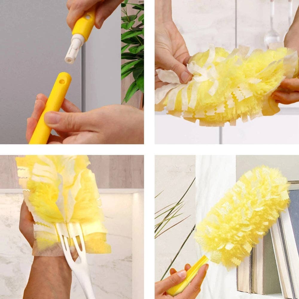 Swiffer Heavy Duty Dusters Dusting Kit 1 Handle + 17 Refills