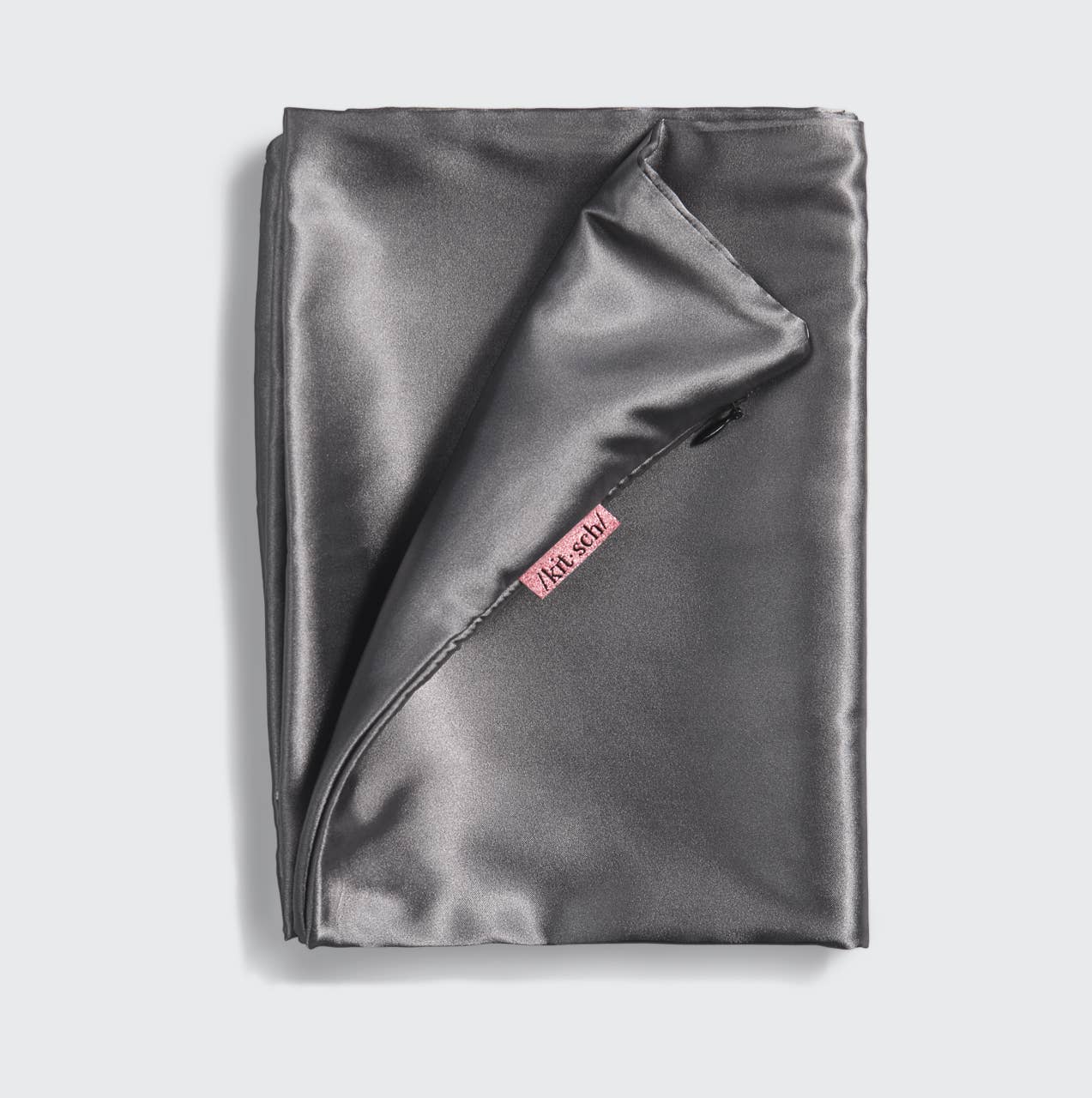 Satin Pillowcase Standard - Charcoal