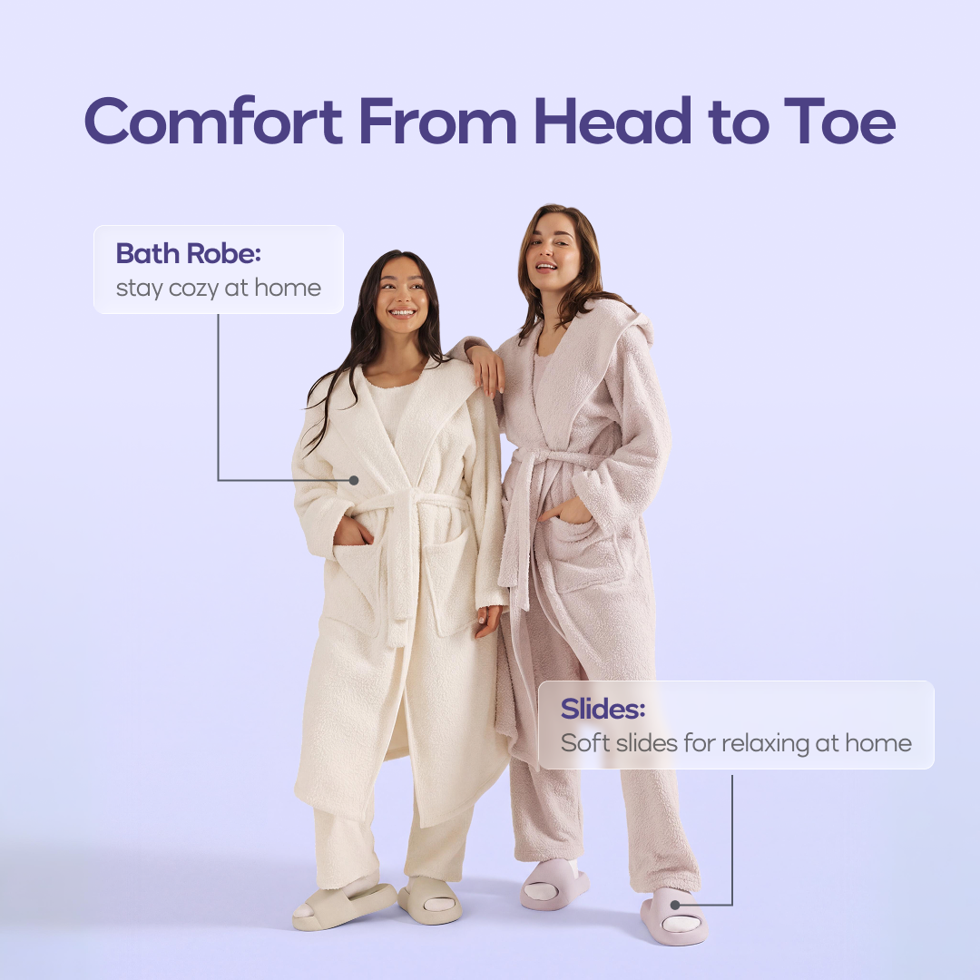 MellowSoft™ Cloud Slides: Lilac / XL(W9–10 / M8–9)