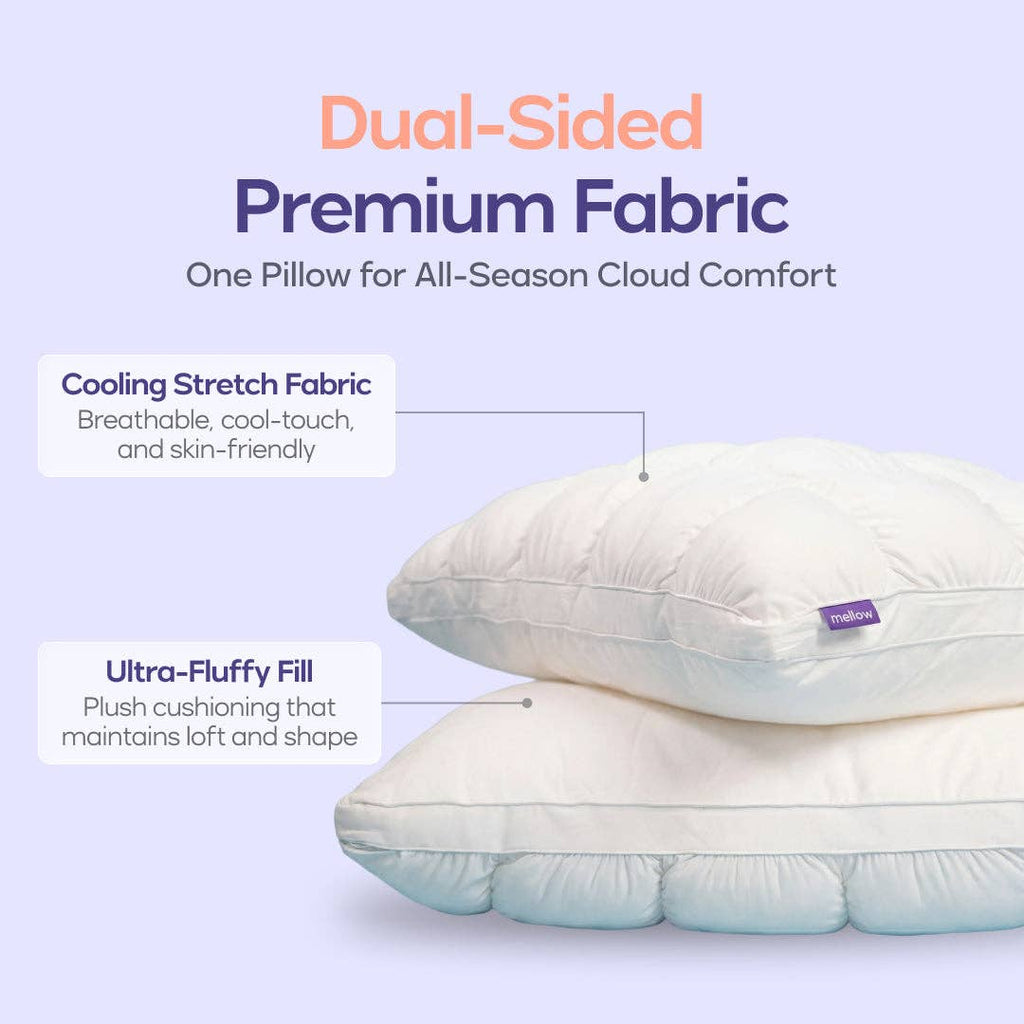 Mellow Puff Pillow: White