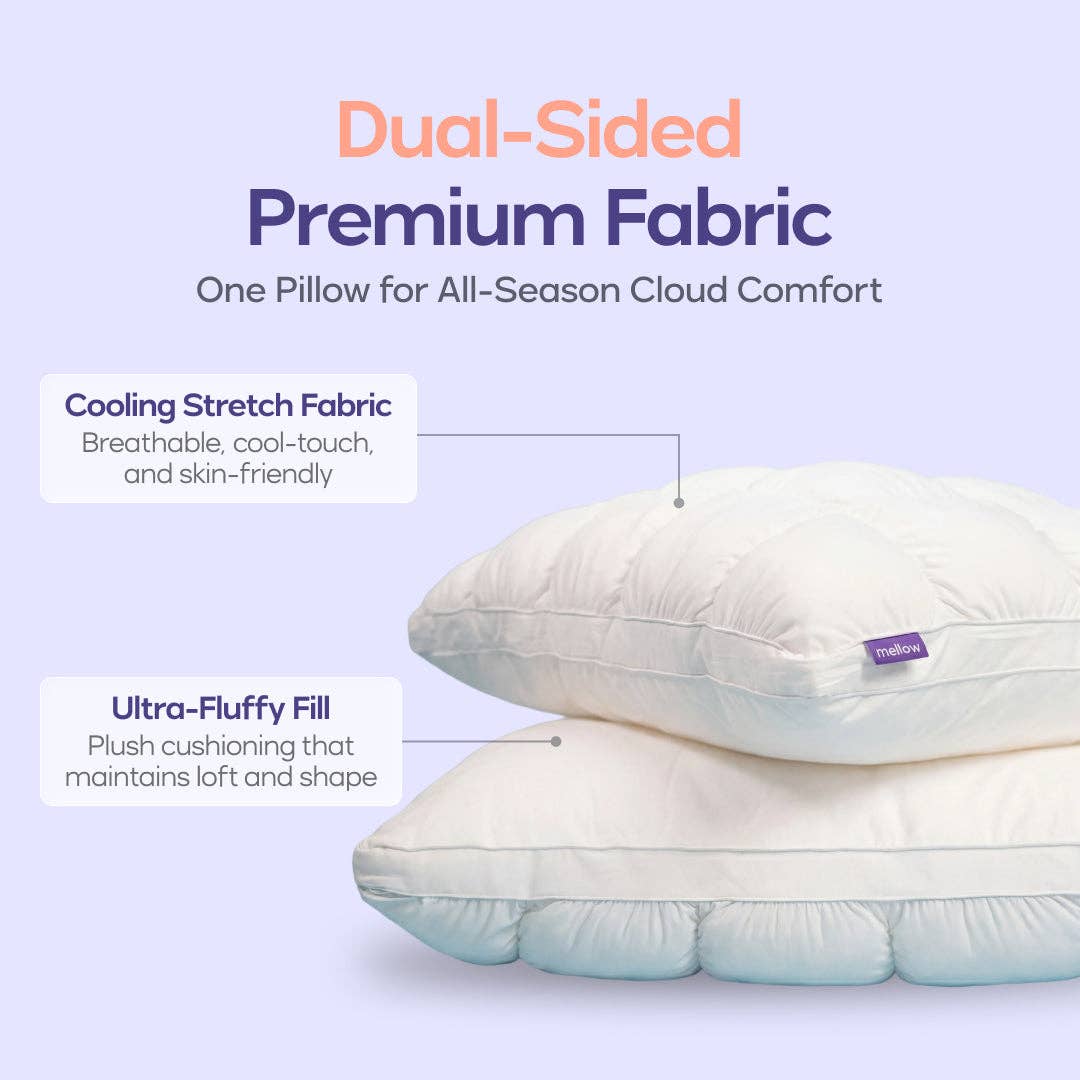 Mellow Puff Pillow: White